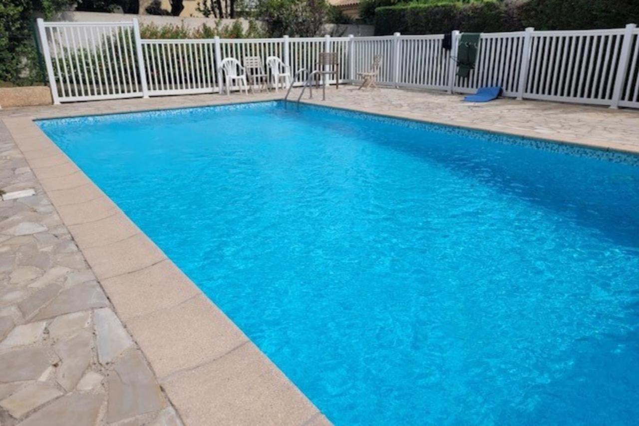 Nice Studio 30 M With Terrace And Pool 昂蒂布 外观 照片